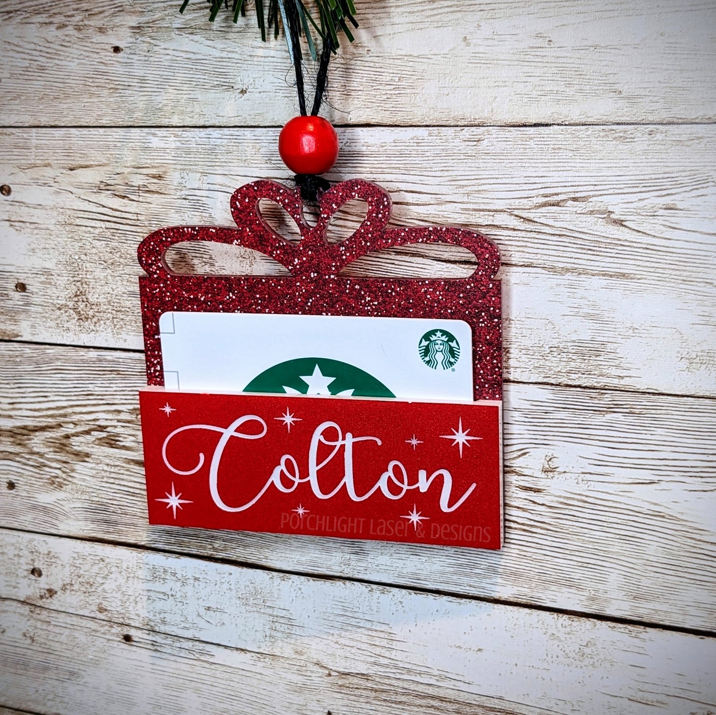 Gift Card Holder Ornament - Christmas, Holidays, Gift