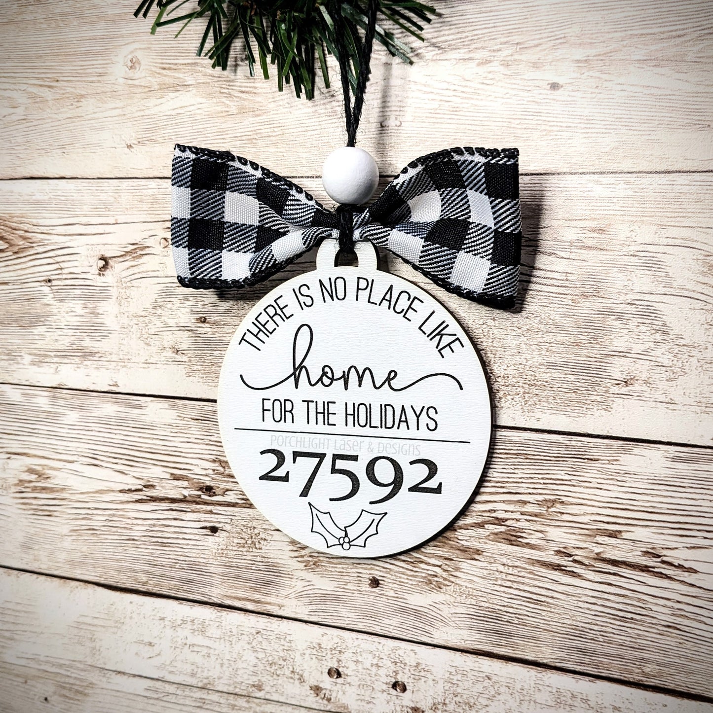 No Place Like Home Ornament - Christmas, Holidays, Real Estate