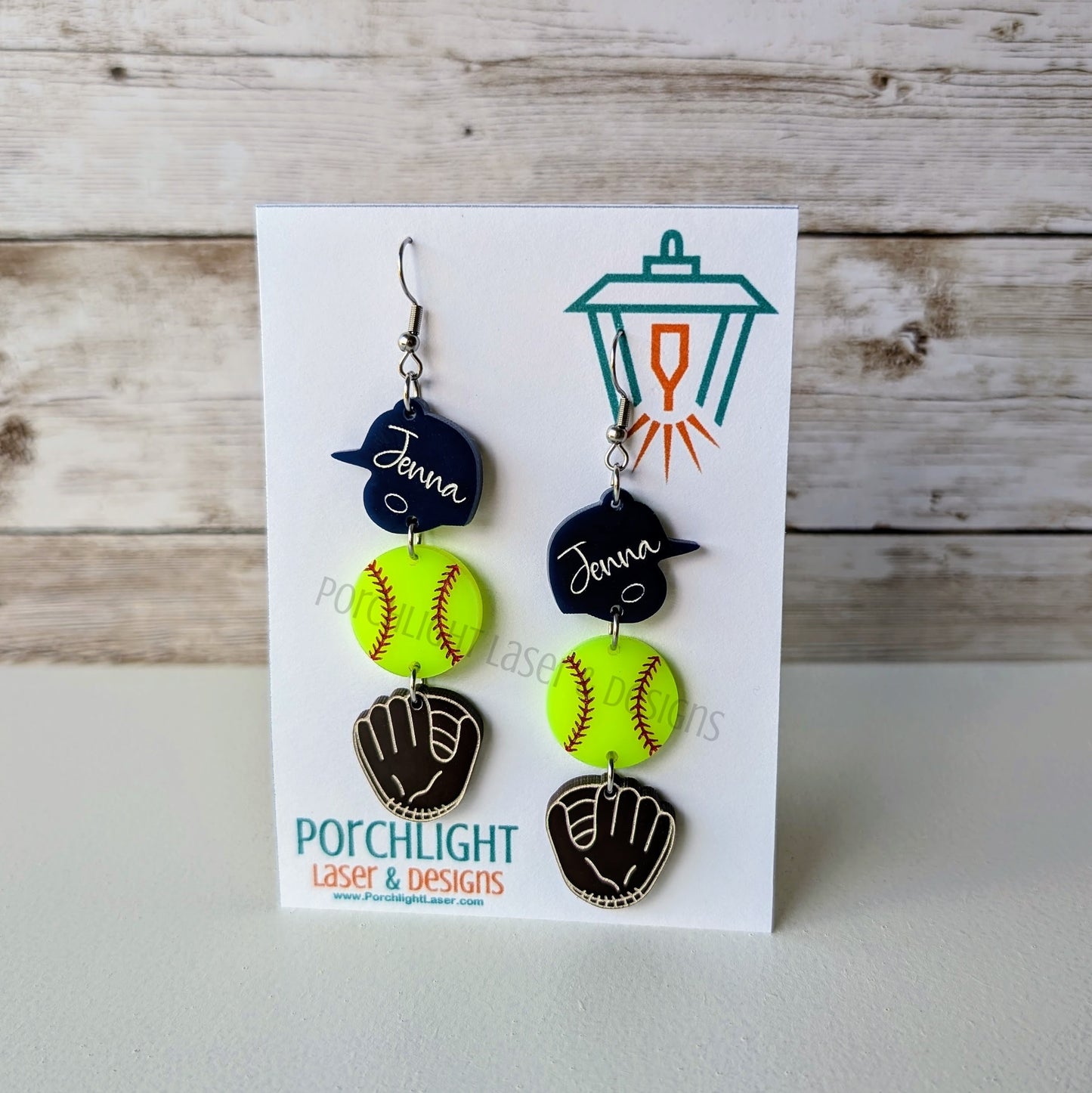 Sports Earrings - Baseball, Softball, Gift, Team Support, Proud Parent, Accessories