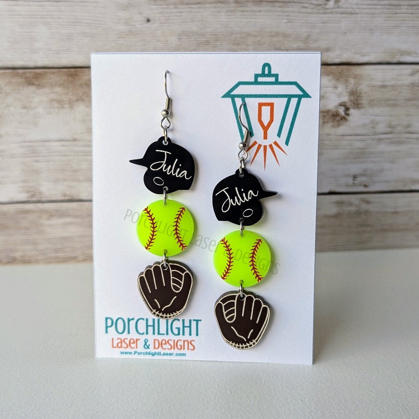 Sports Earrings - Baseball, Softball, Gift, Team Support, Proud Parent, Accessories